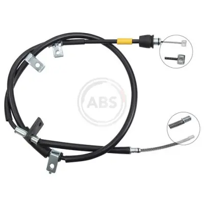 Cable de accionamiento, freno de estacionamiento A.B.S. K19118 Solo Por Tiempo Limitado